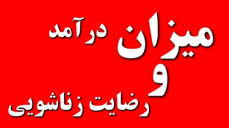 میزان درآمد و رضایت زناشویی چه رابطه ای دارند ؟