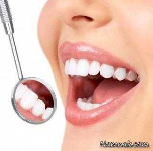 استفاده از نمک برای سفید شدن دندان&nbsp;