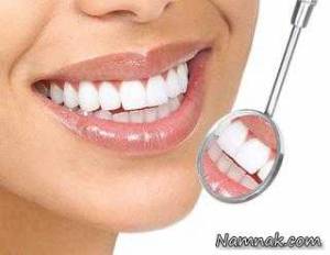 مالیدن پوست گردو به دهان برای ضدعفونی لثه