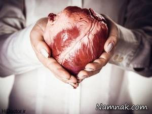 قلب بزرگ و غول پیکر در مرد میانسال