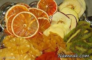 آسیب های میوه های خشک برای دندان ها