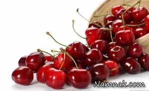 آلو و آلبالو برای رفع خستگی