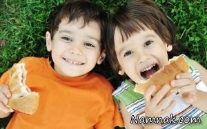 راهکارهای مفید برای اینکه بچه ها غذای سالم بخورند