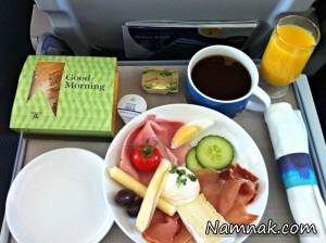 آیا مزه غذاها در بالای ابرها تغییر می کند