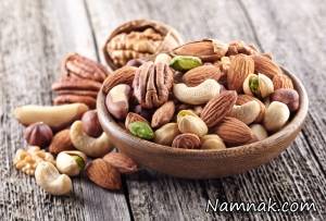 خواص خشکبار و آجیل