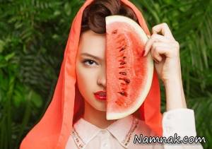 بهترین ماسک صورت برای زیبایی و جوانی پوست ماسک هندوانه است