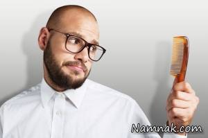 دلایل ریزش مو در مردان