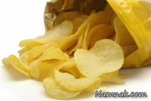 حقایقی وحشتناک درباره&nbsp;عوارض مصرف چیپس