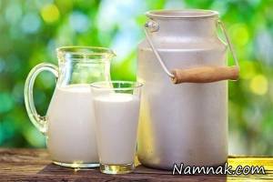 شیر کم چرب خواص زیادی دارد