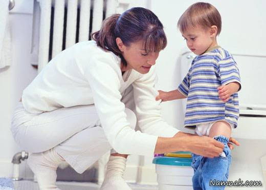 آموزش توالت رفتن