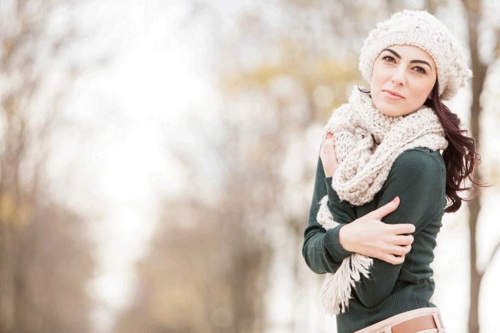 چرا پوست در هوای سرد واکنش می‌دهد؟