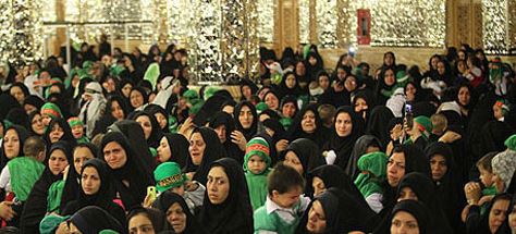 همایش شیرخوارگان حسینی در نخستین جمعه ماه محرم 