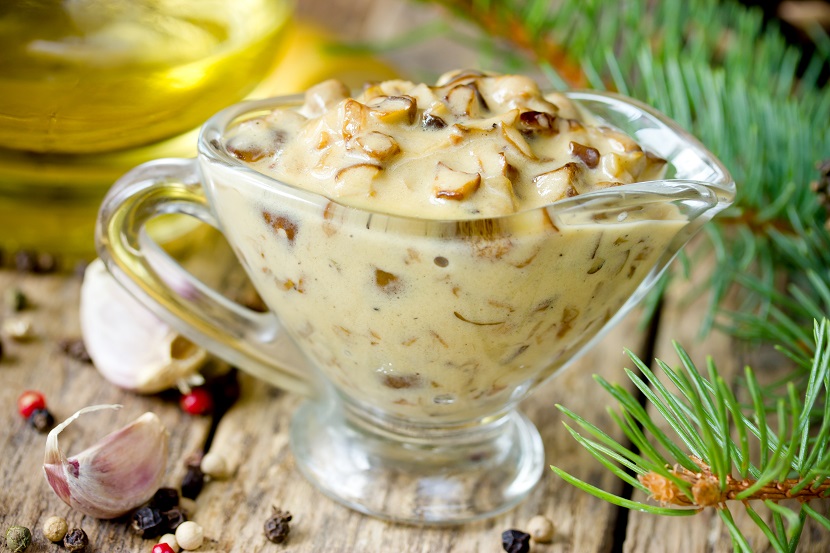 دستور آشپزی رژیمی &#8211; سس قارچ کم کالری